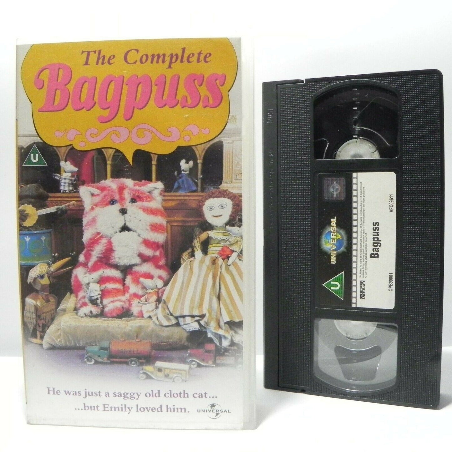 Bagpuss: Complete Episodes - Animated - Classic Series - Children's - Pal VHS-