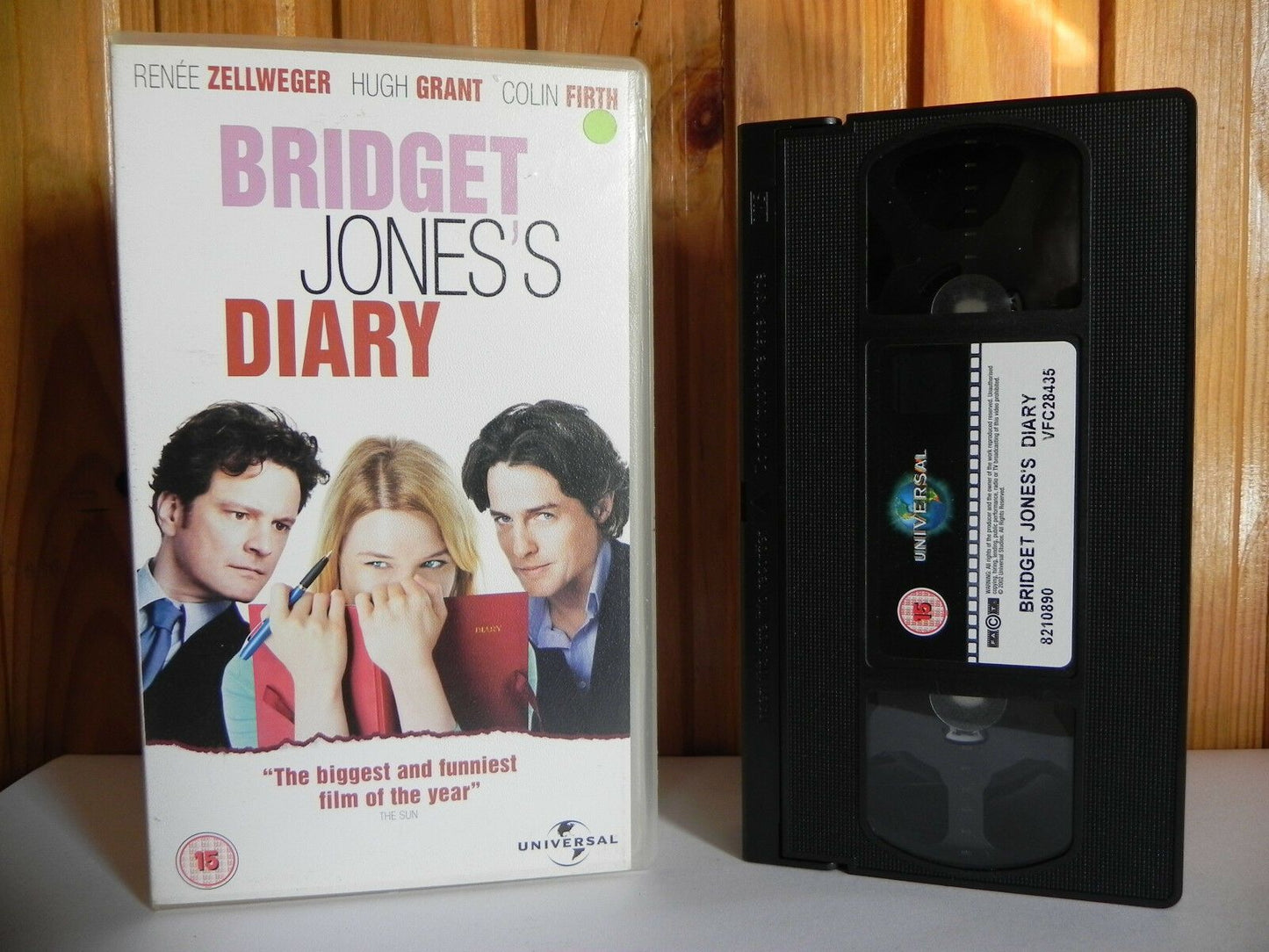 Bridget Jonses's Diary - Universal - Comedy - Renee Zellweger - Hugh Grant - VHS-