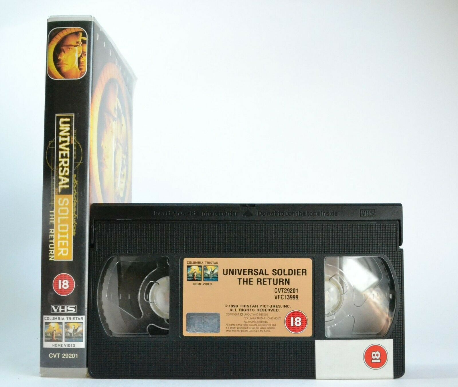 Universal Soldier: The Return (1999) - Sci-Fi/Action - J-C.Van Damme - Pal VHS - Golden Class Movies LTD