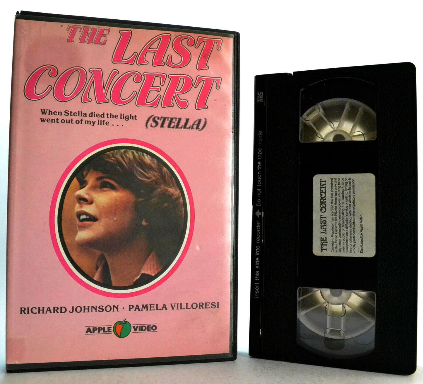 The Last Concert: Stella, Take All Of Me - Italian Drama - Apple Pre Cert - VHS-