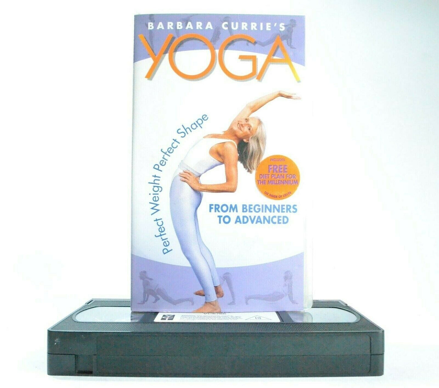 Yoga: By Barbara Currie - Body Transformation - Exercises - Workout - Pal VHS-