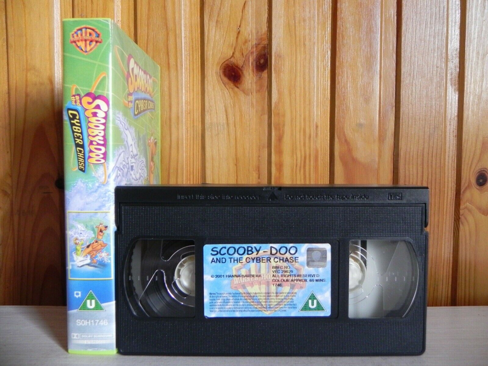 Scooby-Doo And The Cyber Chase - All-New Adventures - Cartoon - Pal VHS-