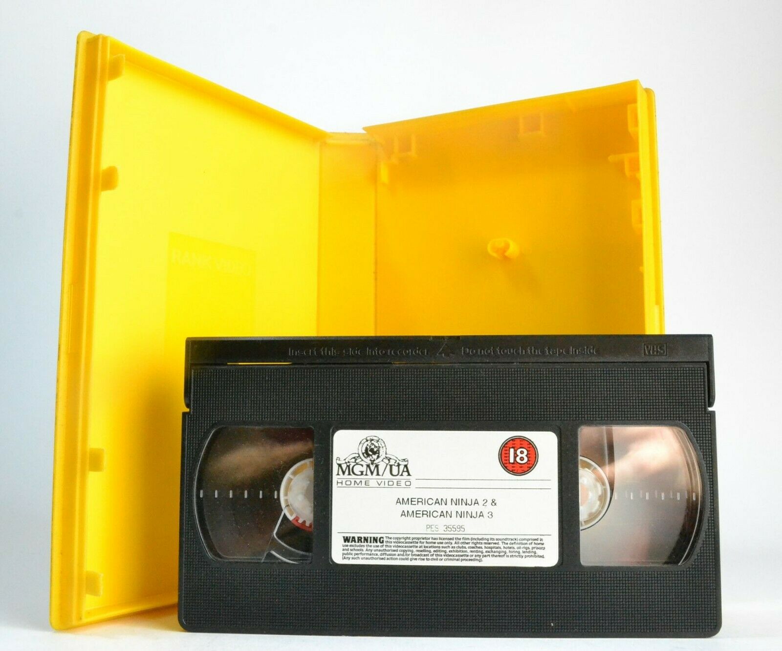 American Ninja 2: The Confrontantion; [Cannon] Big Box - Action - Michael Dudikoff - Pal VHS-
