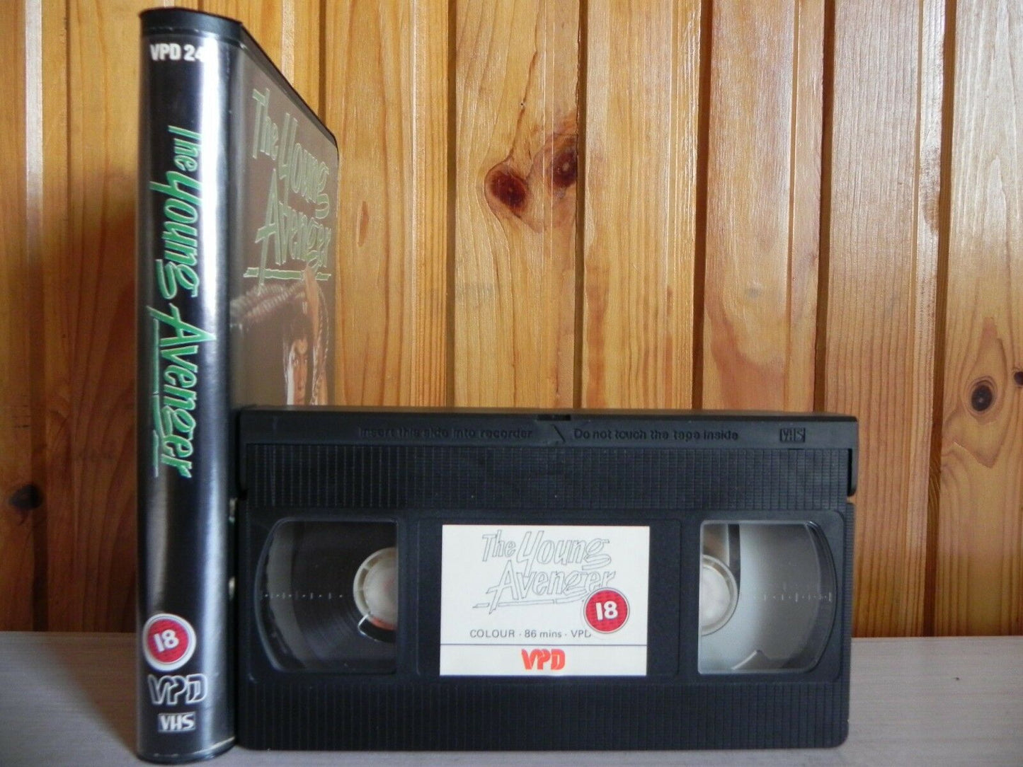 The Young Avenger - VPD - Martial Arts - Big Box - Ex Rental - Pre Cert - VHS-