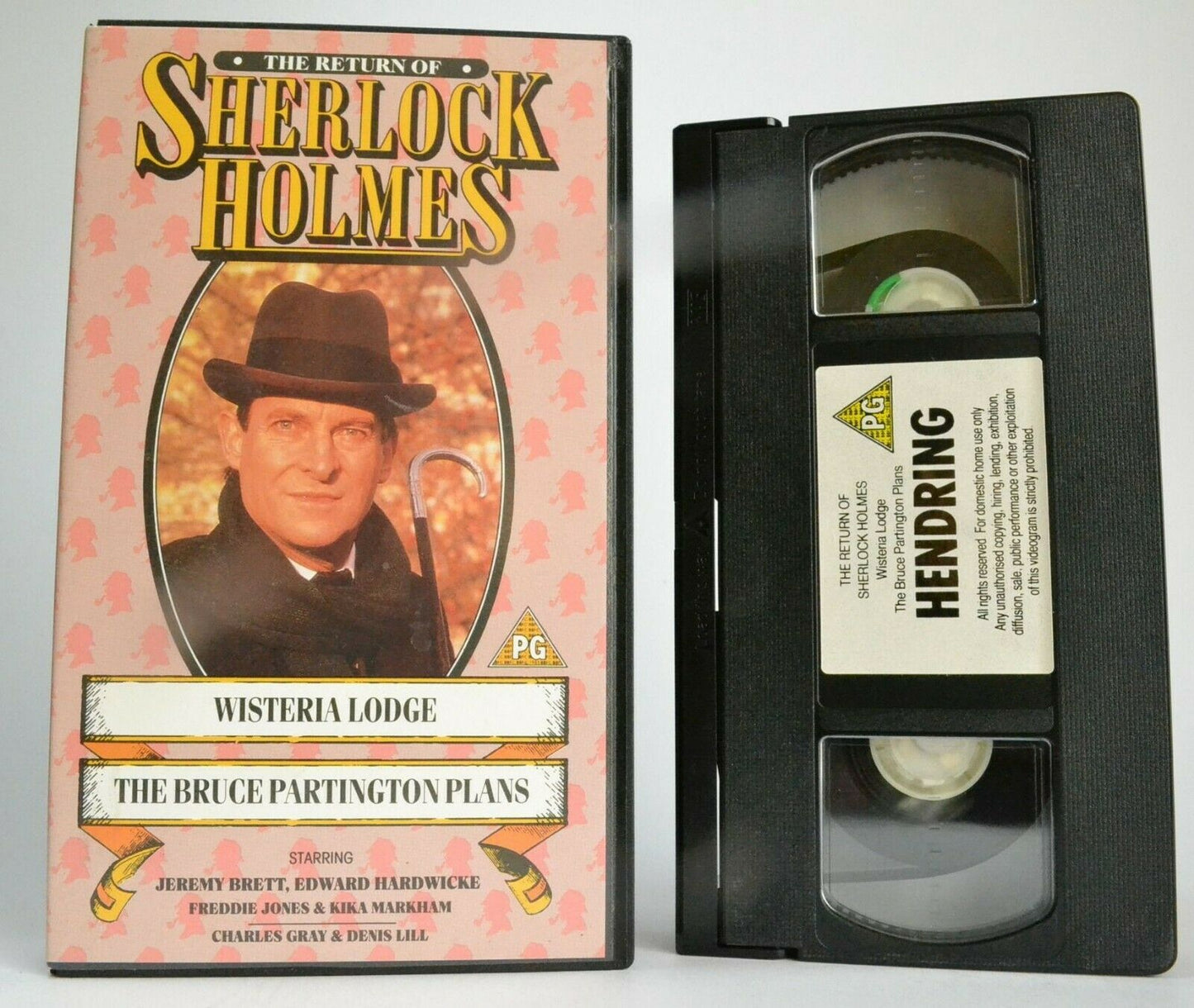 The Return Of Sherlock Holmes: Wisteria Lodge - Crime Series [Jeremy Brett] VHS-