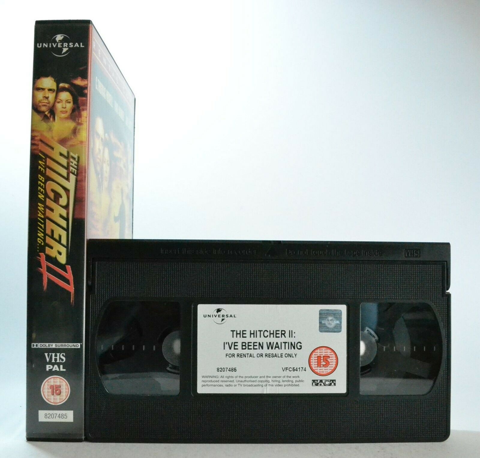 The Hitcher 2: I've Been Waiting - Thriller (2003) - Large Box - Ex-Rental - VHS-