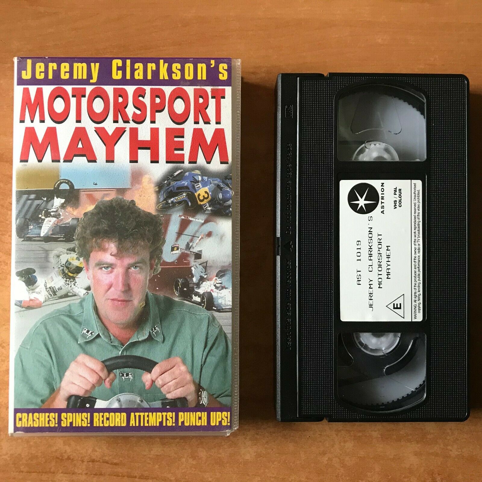 Motorsport Mayhem [Jeremy Clarkson]: Crashes - Spins - Record Attempts - VHS-