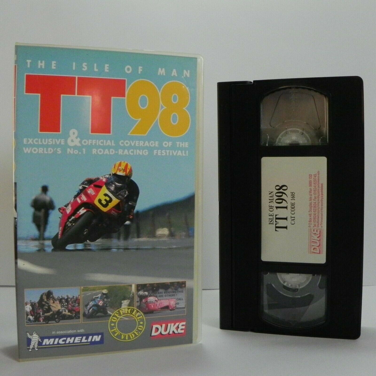 TT Superbike 98 - Racing - Ian Simpson - Joey Dunlop - Dave Molyneux - Pal VHS-