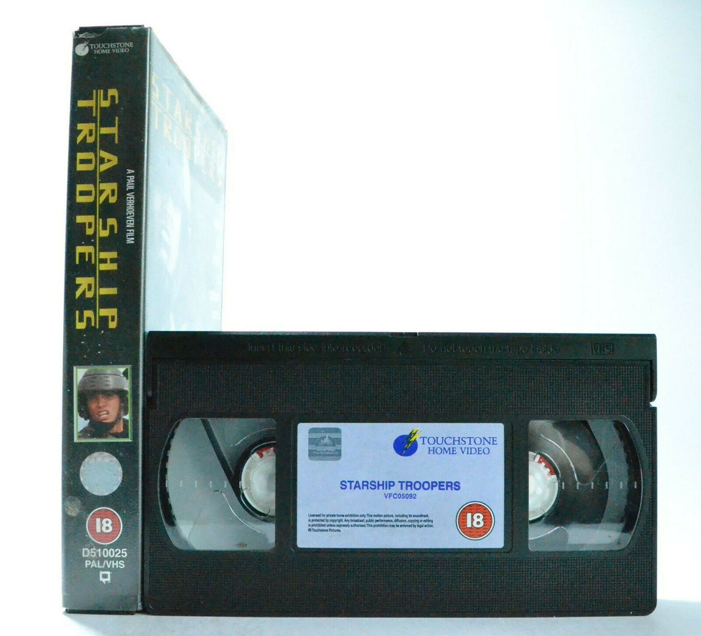 Starship Troopers - Alien Shoot"Em"Up - Ex-Rental - Big Box Video - Sci-Fi - VHS-