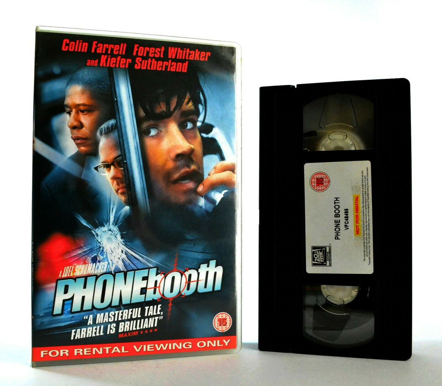 Phonebooth: Neo-Noir Thriller (2002) - Large Box - Ex-Rental - C.Farrell - VHS-