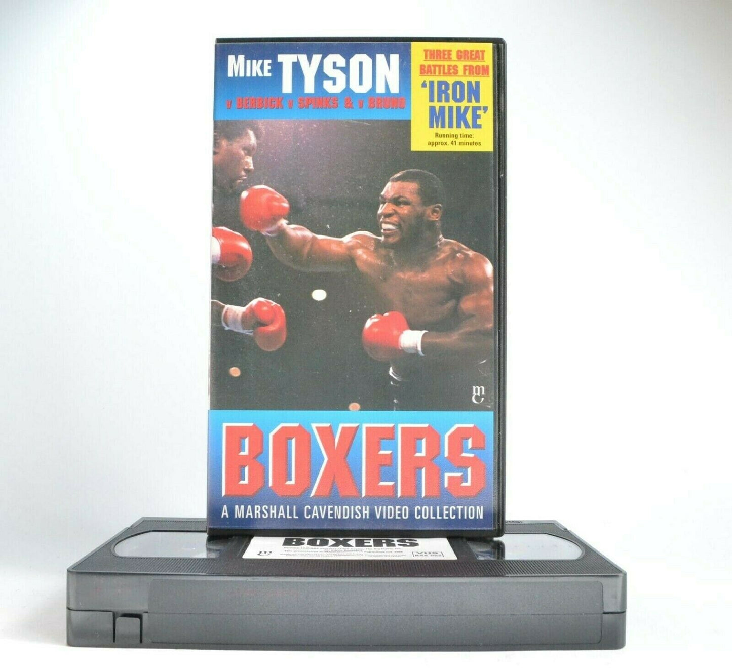 Boxers Video Collection: Mike Tyson - Iron Mike - Great Battles - Boxing - VHS-