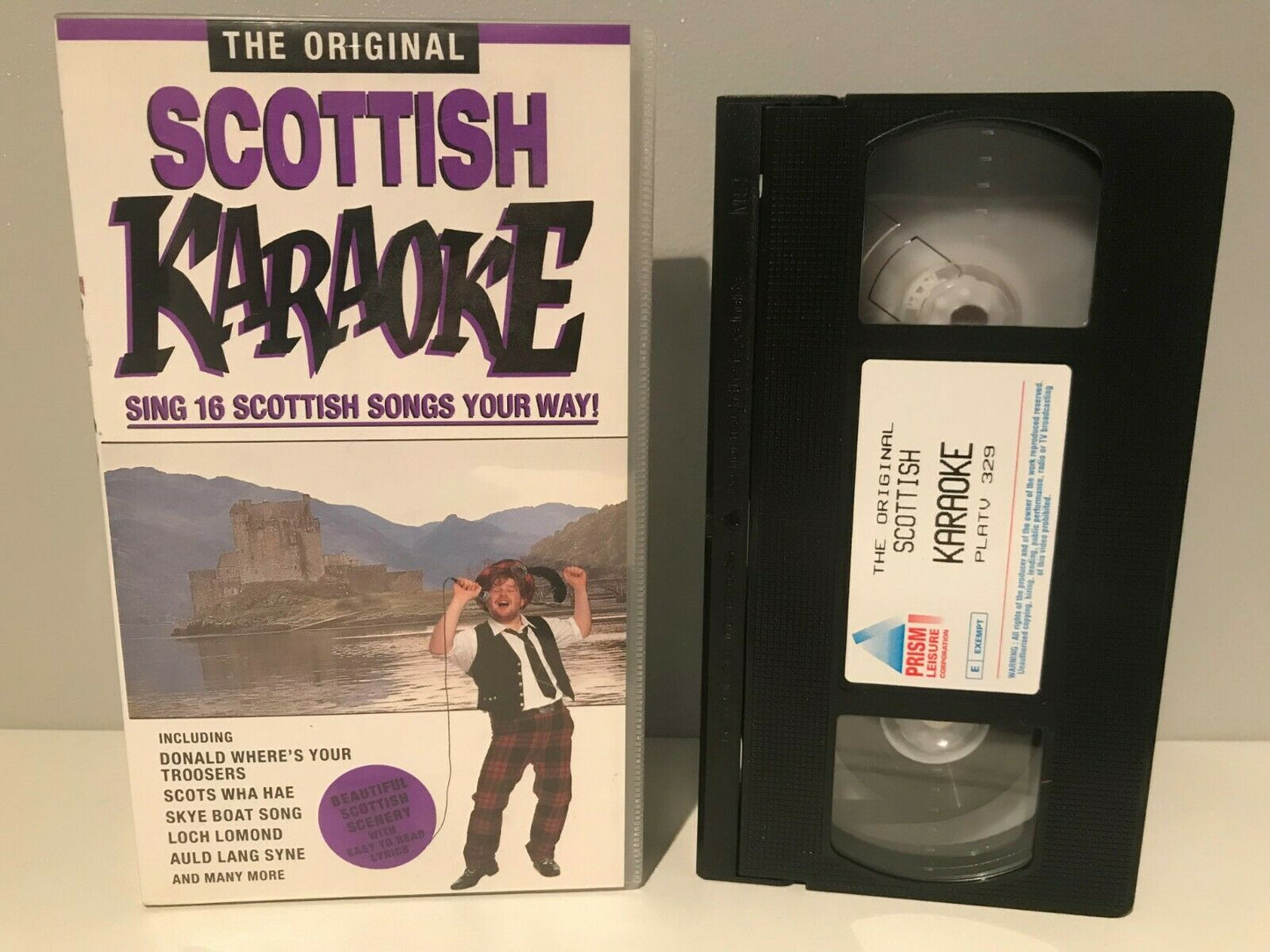 The Original Scottish Karaoke: 'Scot's WhaHae' - 'Amazing Grace' - 'Pal VHS-