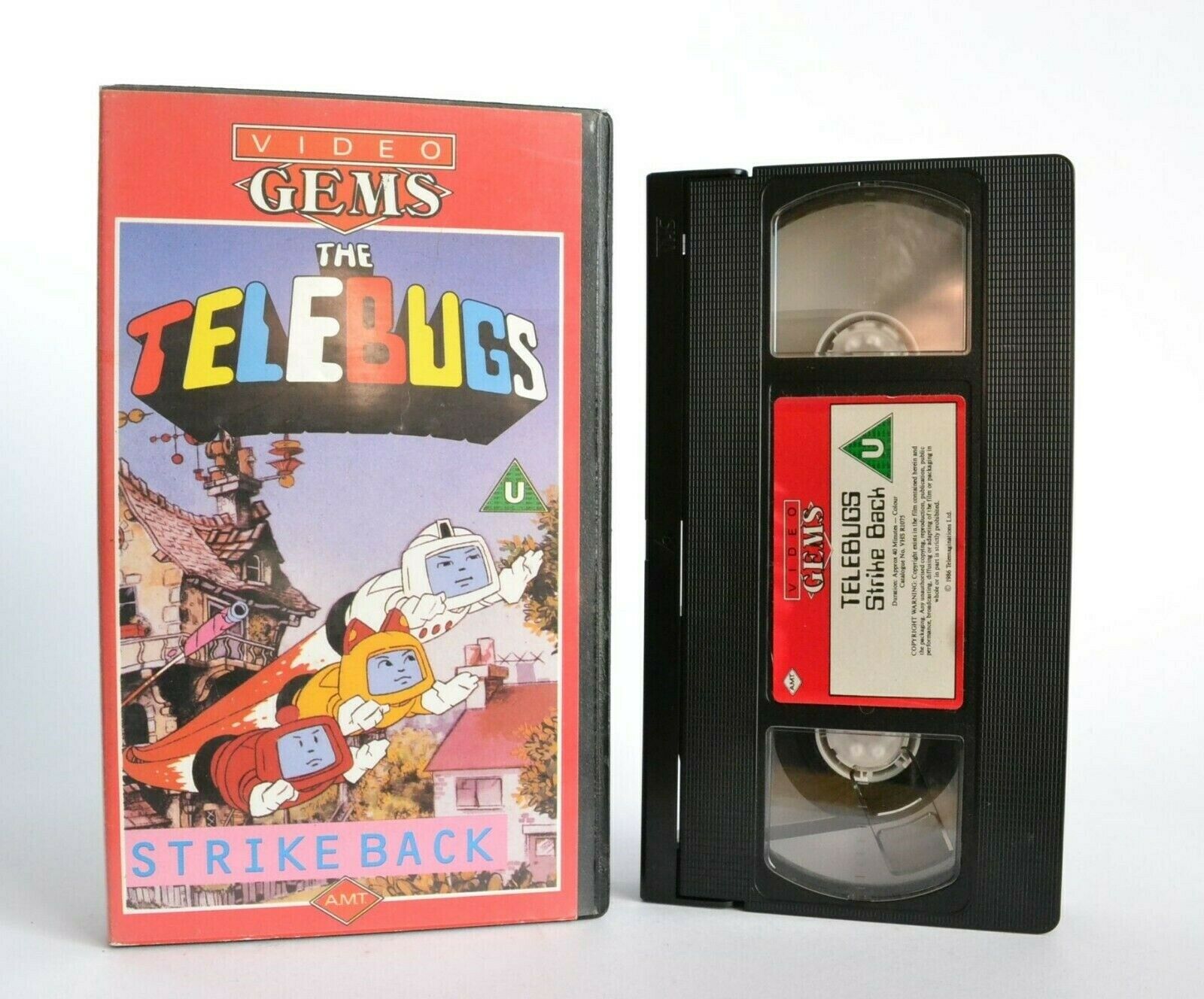 The Telebugs: Strike Back - Sci-Fi Animation - Action Adventures - Kids - VHS-