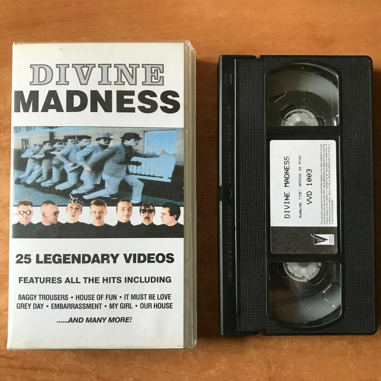 Divine Madness: 25 Legendary Videos - 'One Step Beyond' - Pop Music - Pal VHS-