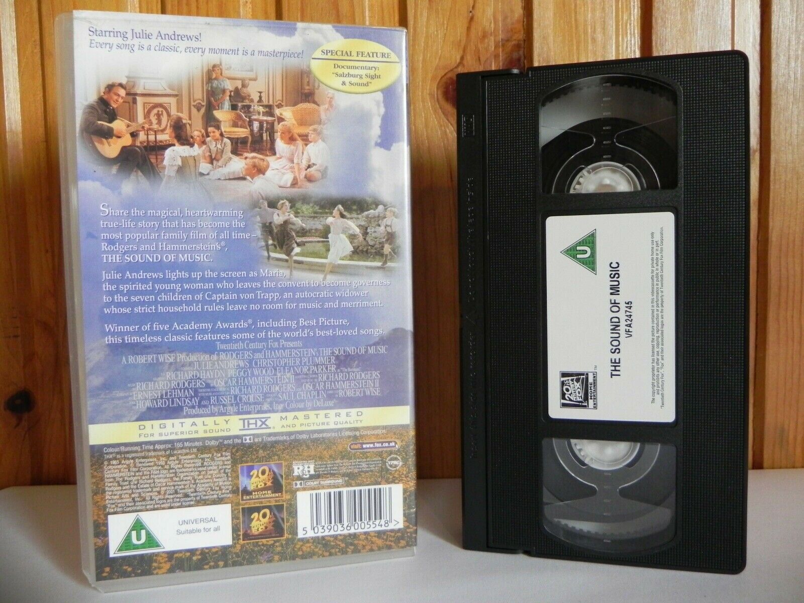 The Sound Of Music: (1965) New York City - Musical Drama - Julie Andrews - VHS-