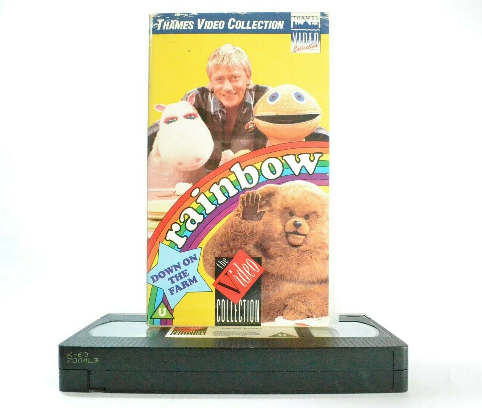 Rainbow: Down On The Farm - Singalong Songs - Educational - Children's - Pal VHS-