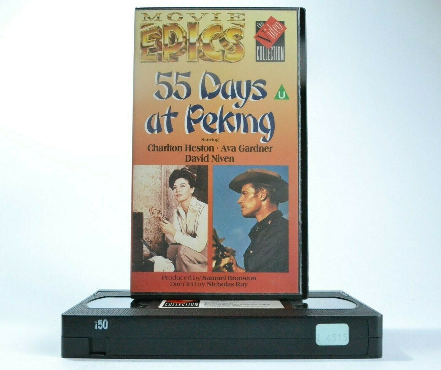 55 Days At Peking (1963): Epic Drama - 1900's China - Charlton Heston - Pal VHS-