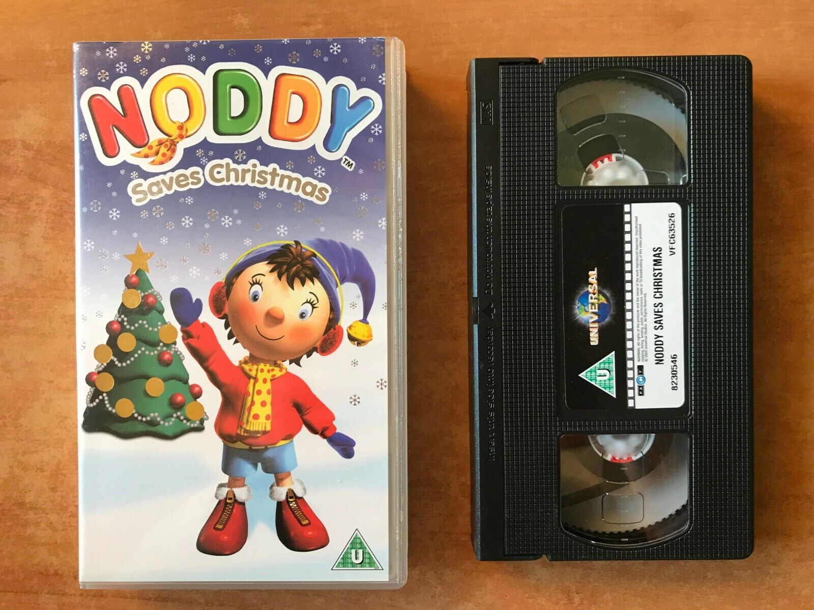 Noddy Saves Christmas - Holiday Special - Singalong Songs - Children's - Pal VHS-
