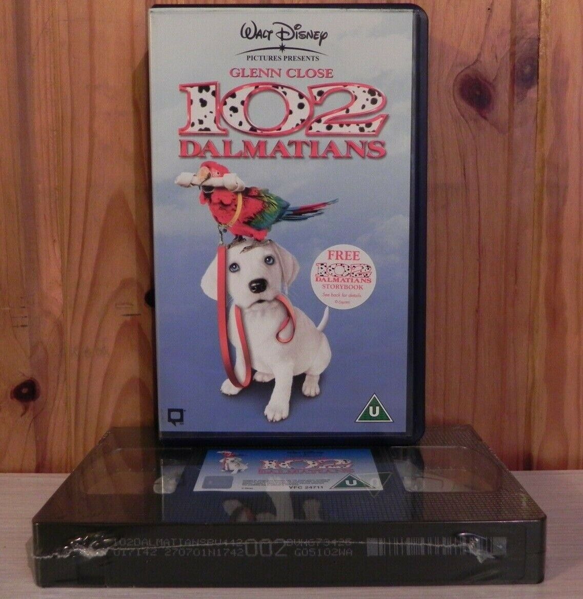 102 Dalmatians: Walt Disney (2000) - Brand New Sealed - G.Close - Kids - VHS-