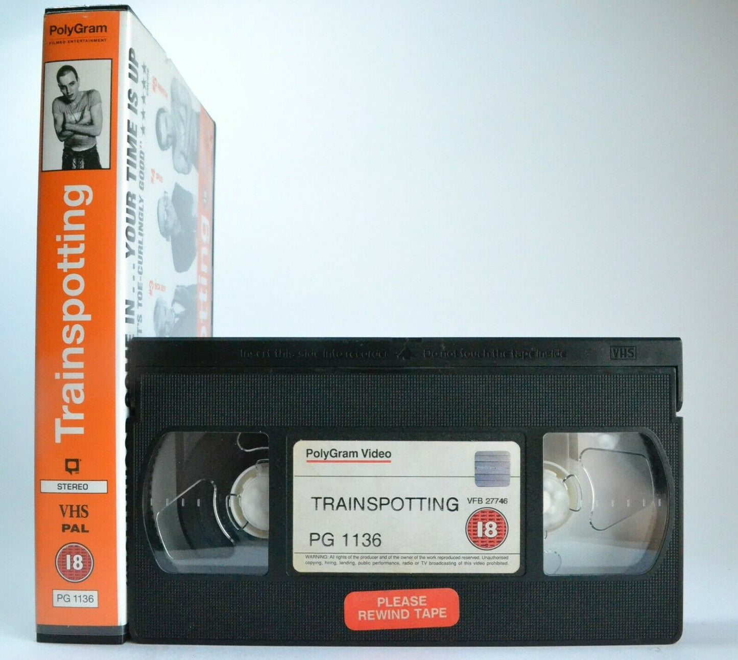 Trainspotting (1996): Film By Danny Boyle - Black Comedy - Ewan McGregor - VHS-