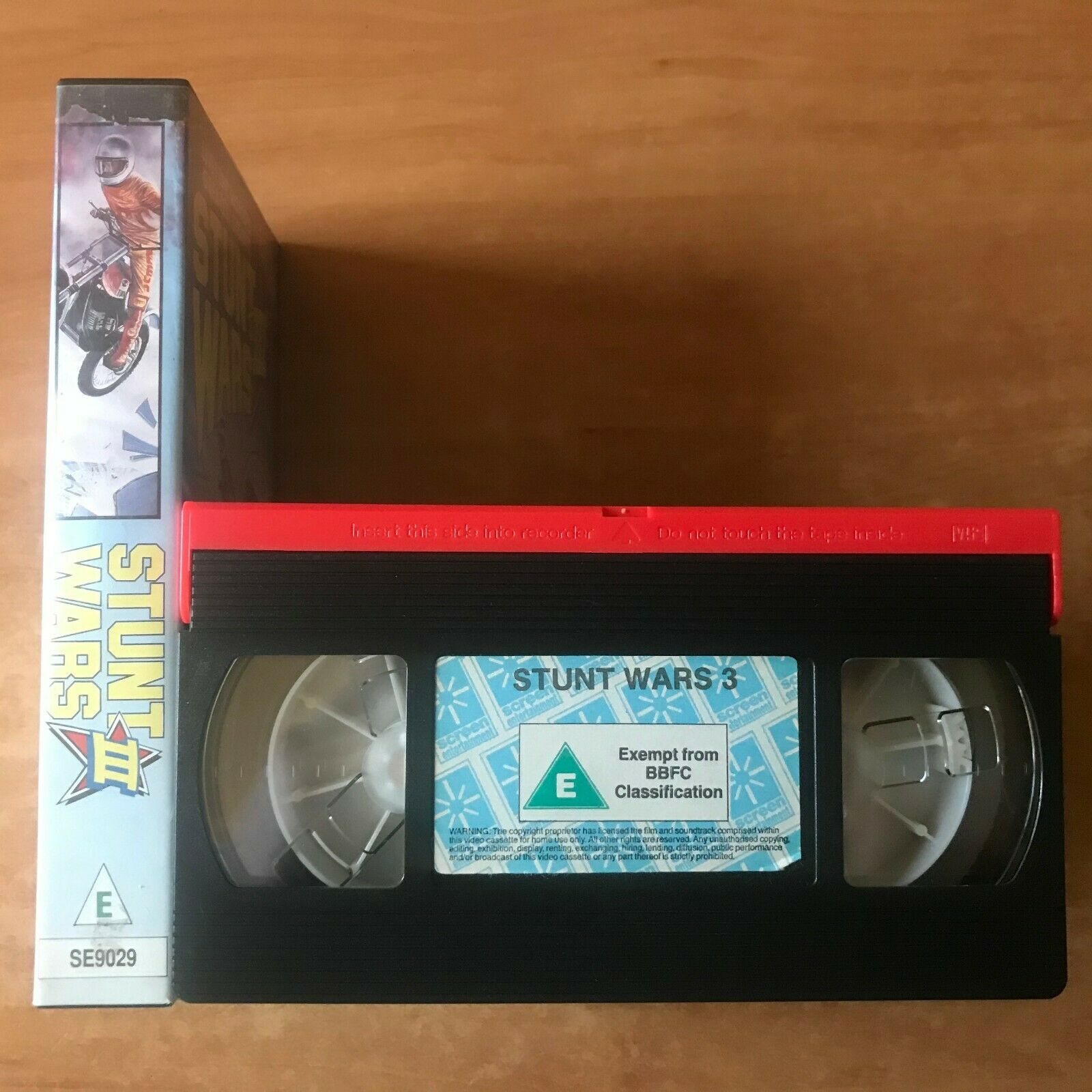 Stunt Wars 3 [Dar Robinson Tribute] Ed Begley, Jr. - Christopher Reeve - Pal VHS-