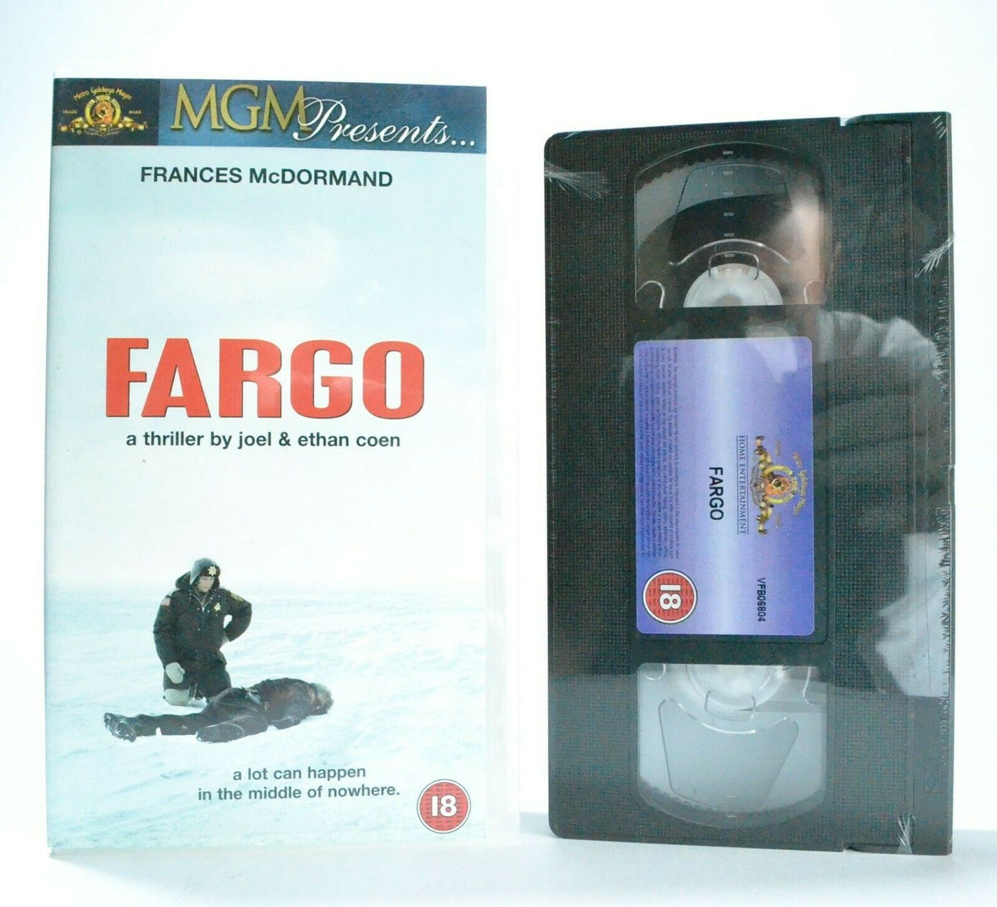 Fargo: A Coen Brothers Film - Black Comedy/Thriller - Brand New Sealed - Pal VHS-