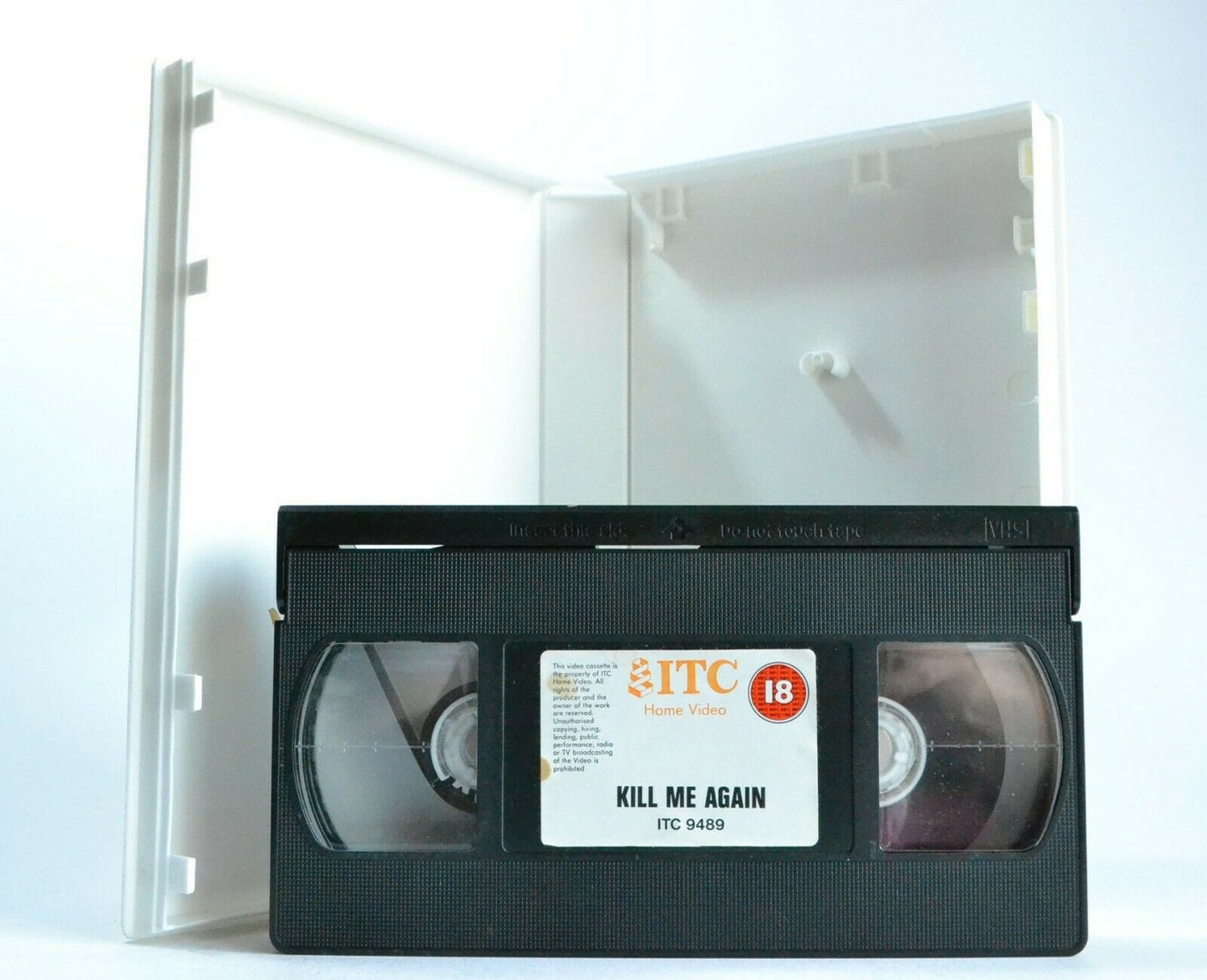 Kill Me Again: (1989) ITC - Neo-Noir Thriller - Large Box - Val Kilmer - Pal VHS-