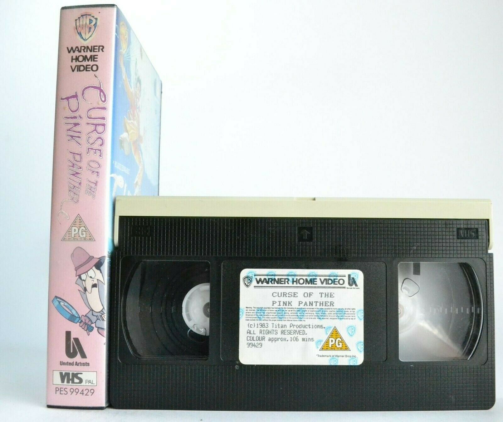 Curse Of The Pink Panther: (1983) Warner - British Comedy - Blake Edwards - VHS-