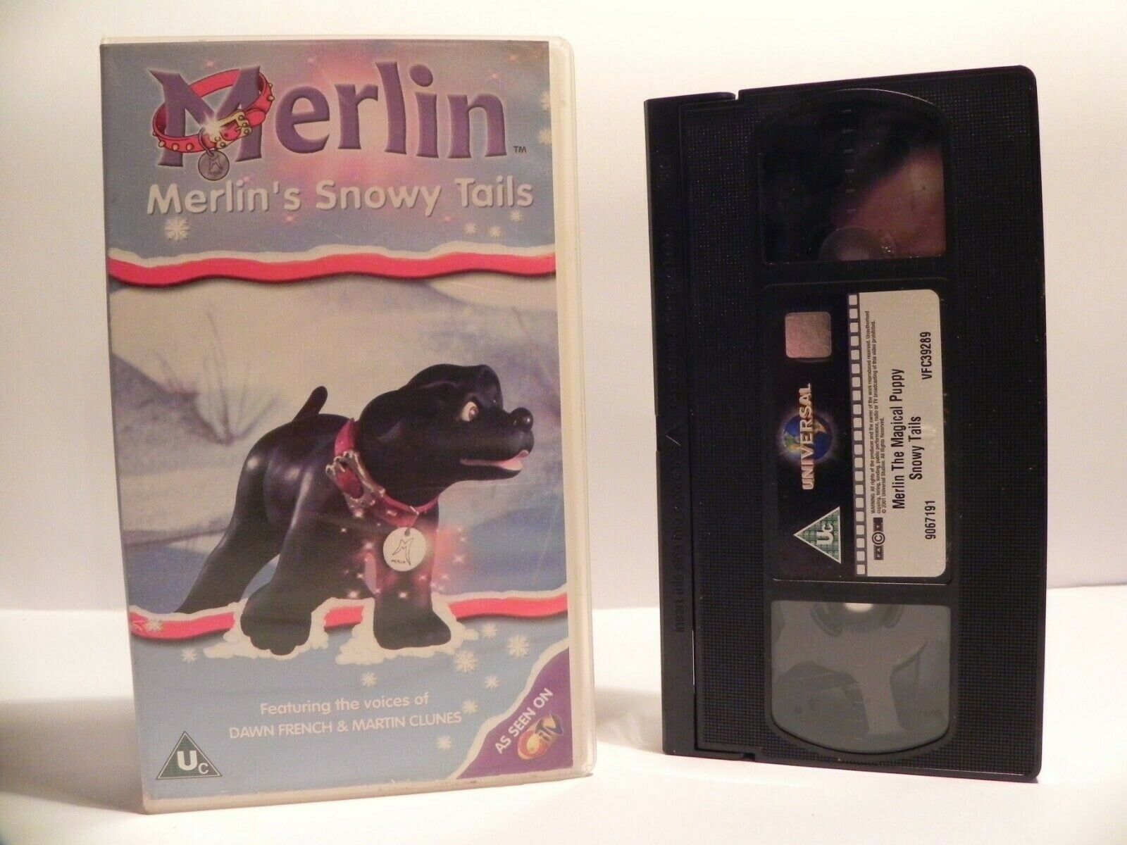 Merlin: Merlin's Snowy Tails - Fantastic Episodes - Fun Adventures - Pal VHS-