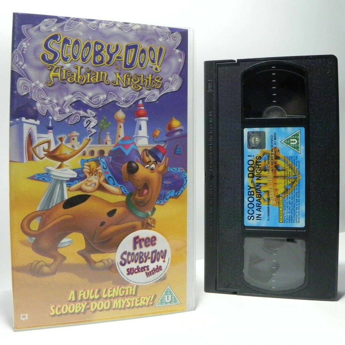 Scooby-Do: Arabian Nights - Animated Mystery - Exotic Action - Kids - Pal VHS-