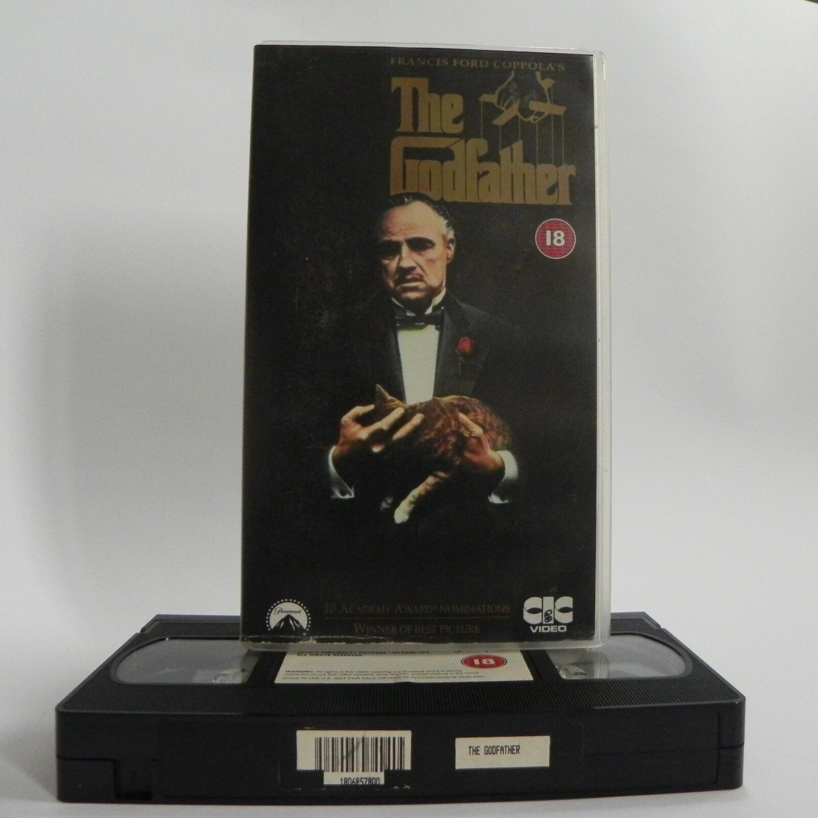 The Godfather: (1972) Classic Mafia Saga - Francis Ford Coppola's Film - Pal VHS-