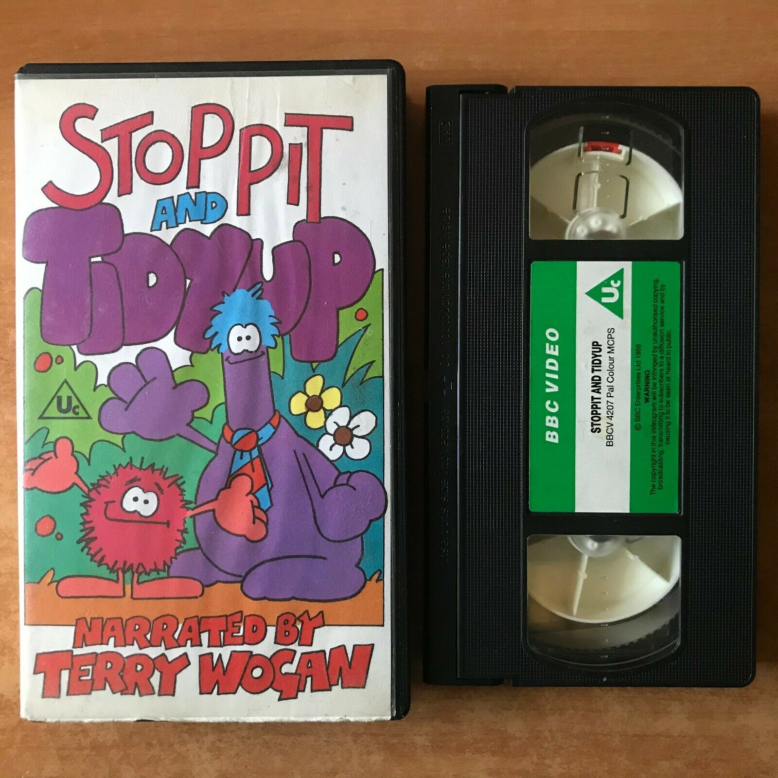 Stoppit And Tidyup (1988); [Terry Wogan] Animated Adventures - Children's - VHS-