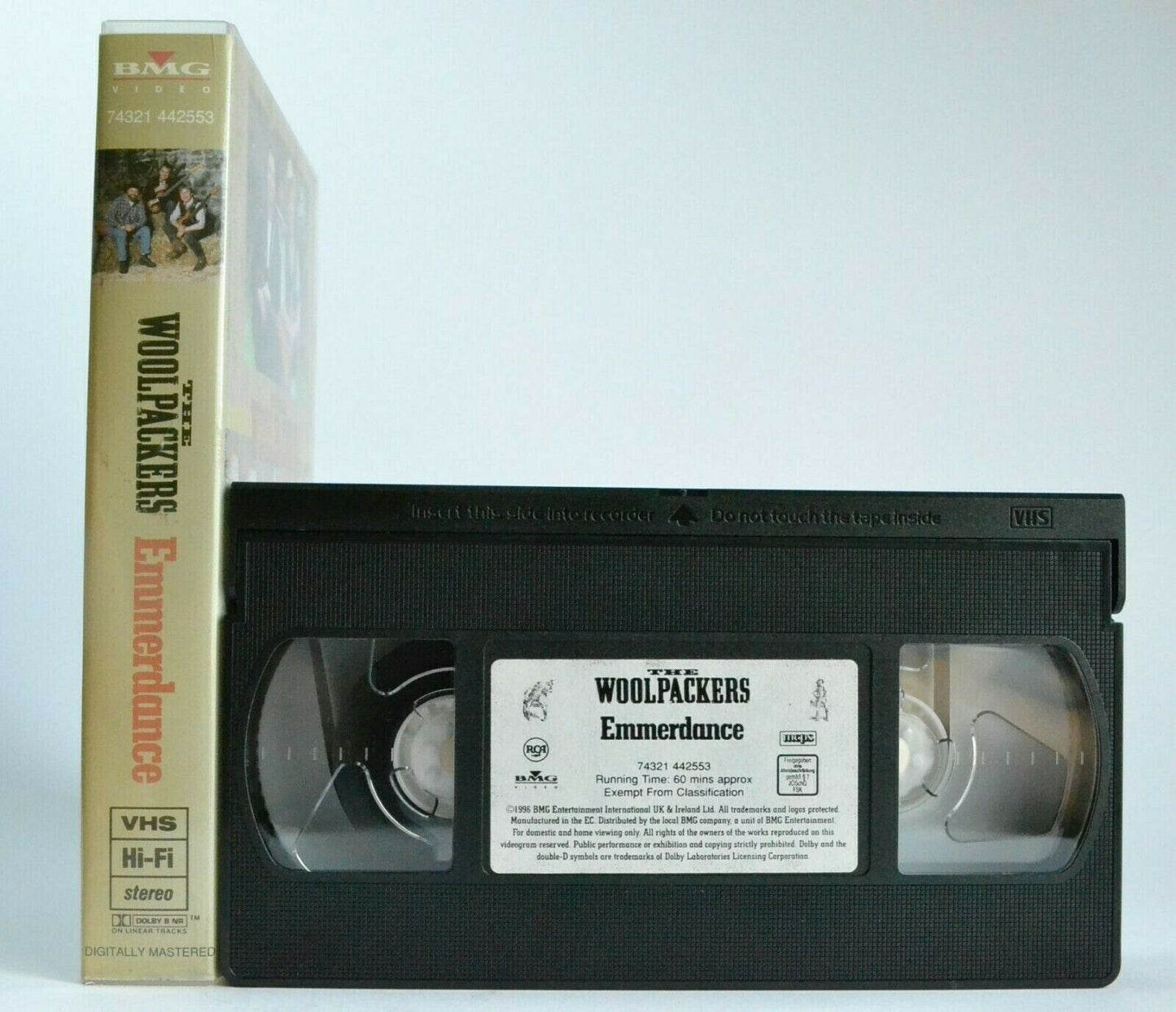 The Woolpackers: Emmerdance - Terry Woods - Mandy Dingle - Music Show - Pal VHS-