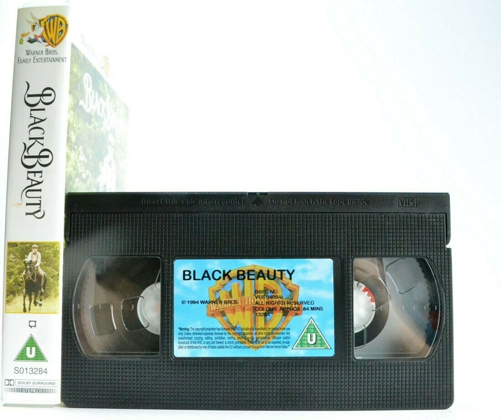 Black Beauty; [Anna Swell] - Family Adventure - Sean Bean - Children's - Pal VHS-