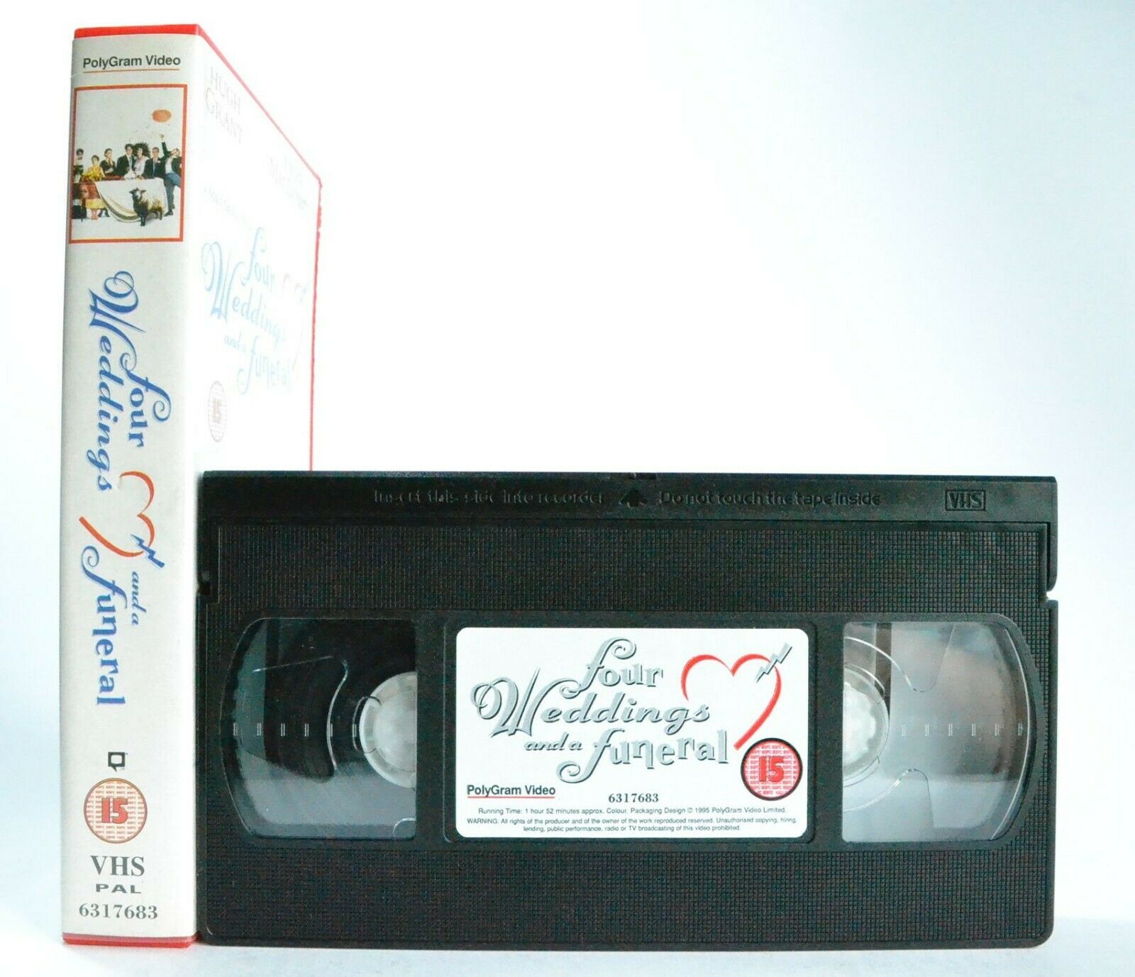 Four Weddings And A Funeral: (1994) British Comedy - H.Grant/A.McDowell - VHS-