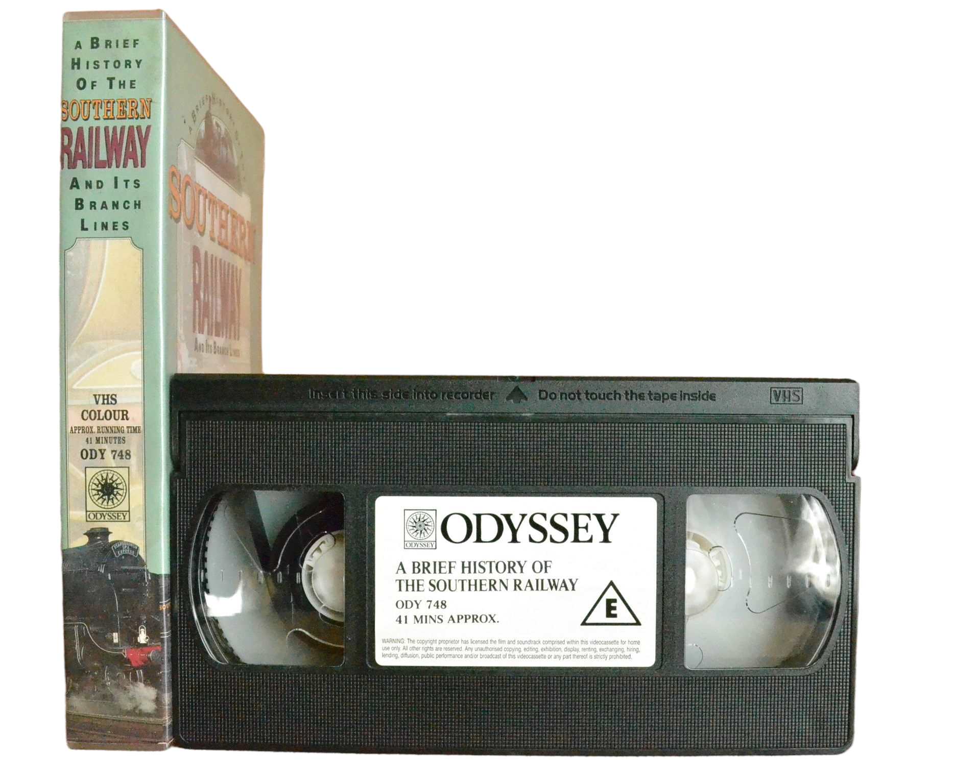 A Brief History Of The Southern Railway - ODYSSEY - Pal VHS-