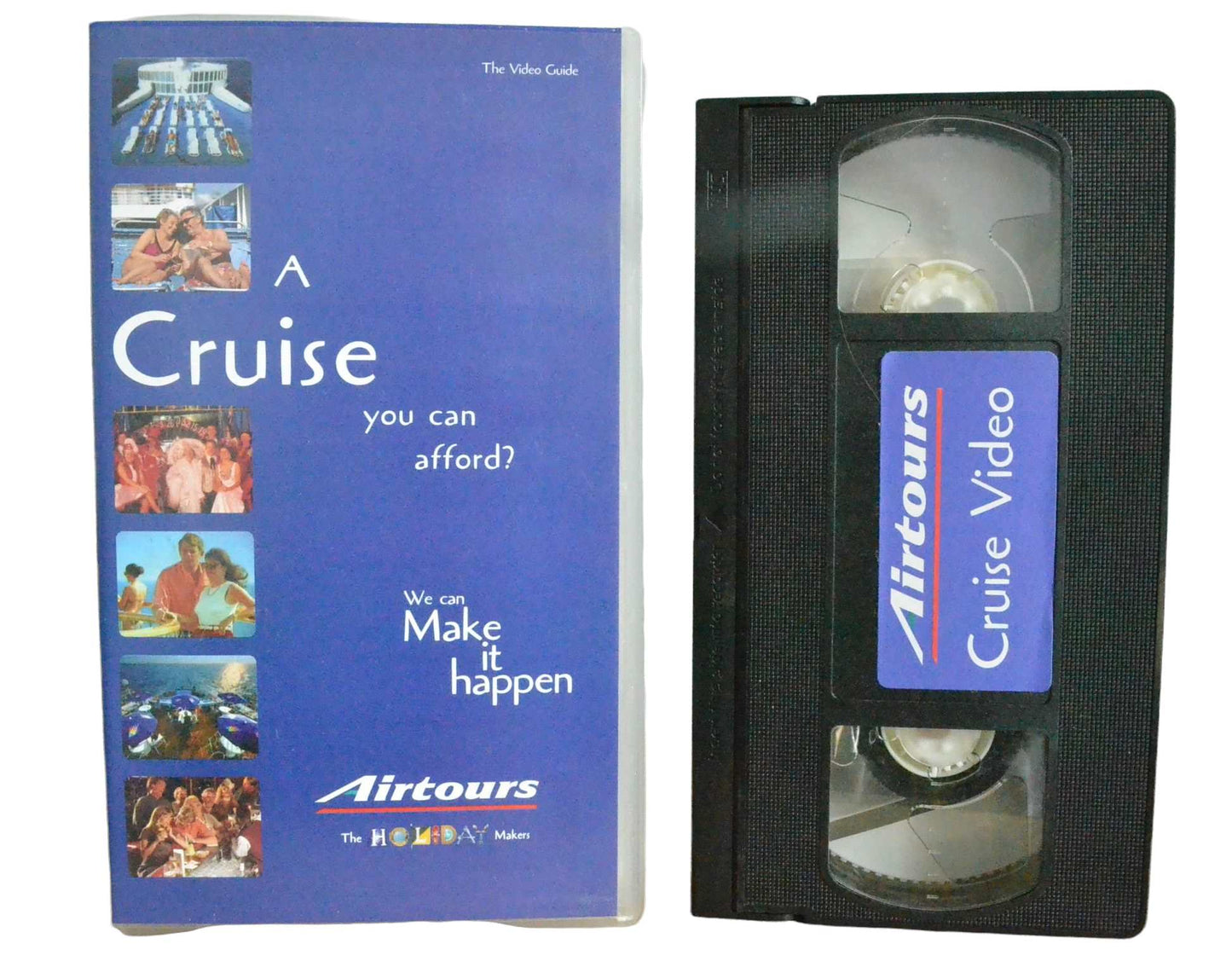 A Cruise Video - Airtours The Holiday Makers - Vintage - Pal VHS-