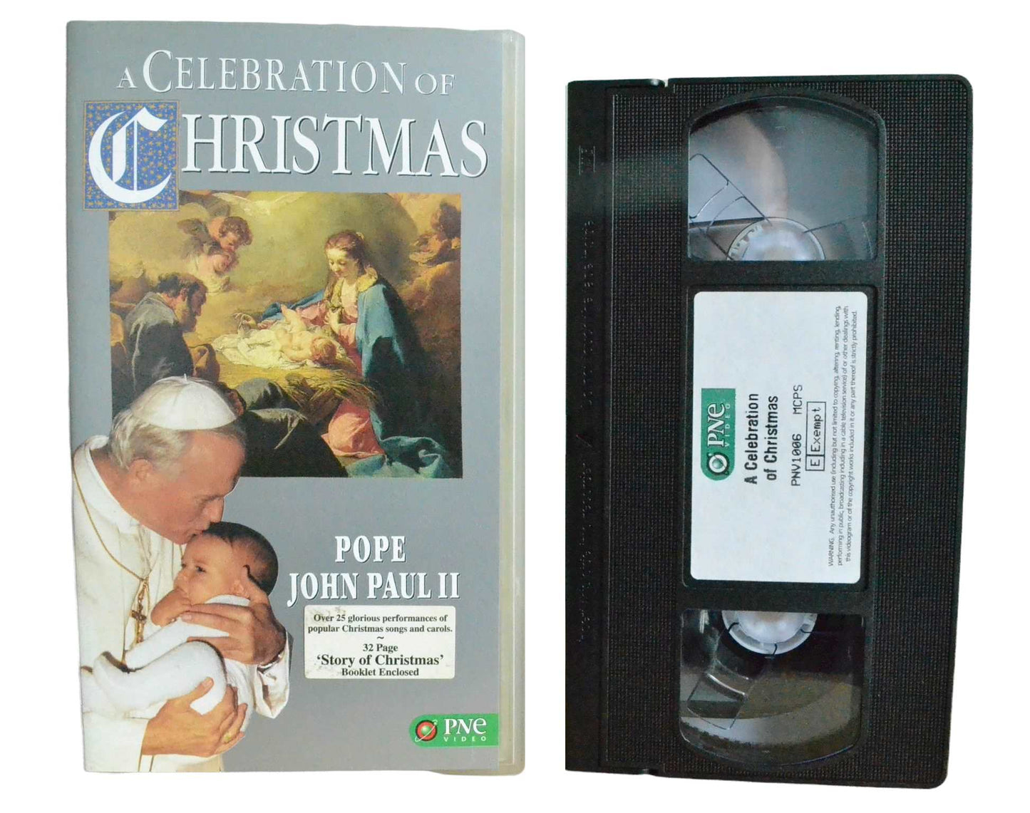 A Celebration Of Chistmas - PNE Video - Musical - Pal VHS-