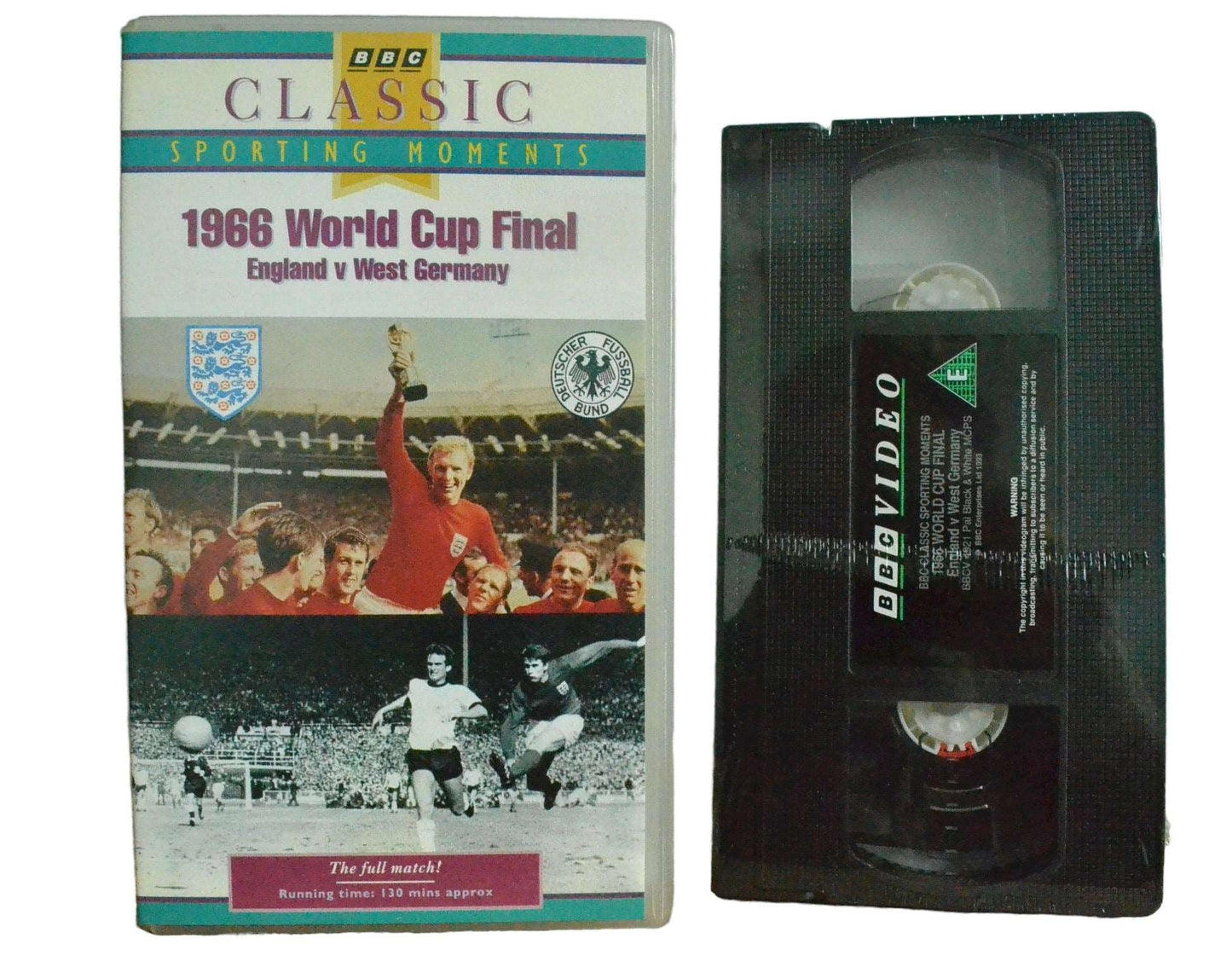 1966 Final World Cup (England v West Germany) - BBC Video - Brand New Sealed - Pal VHS-
