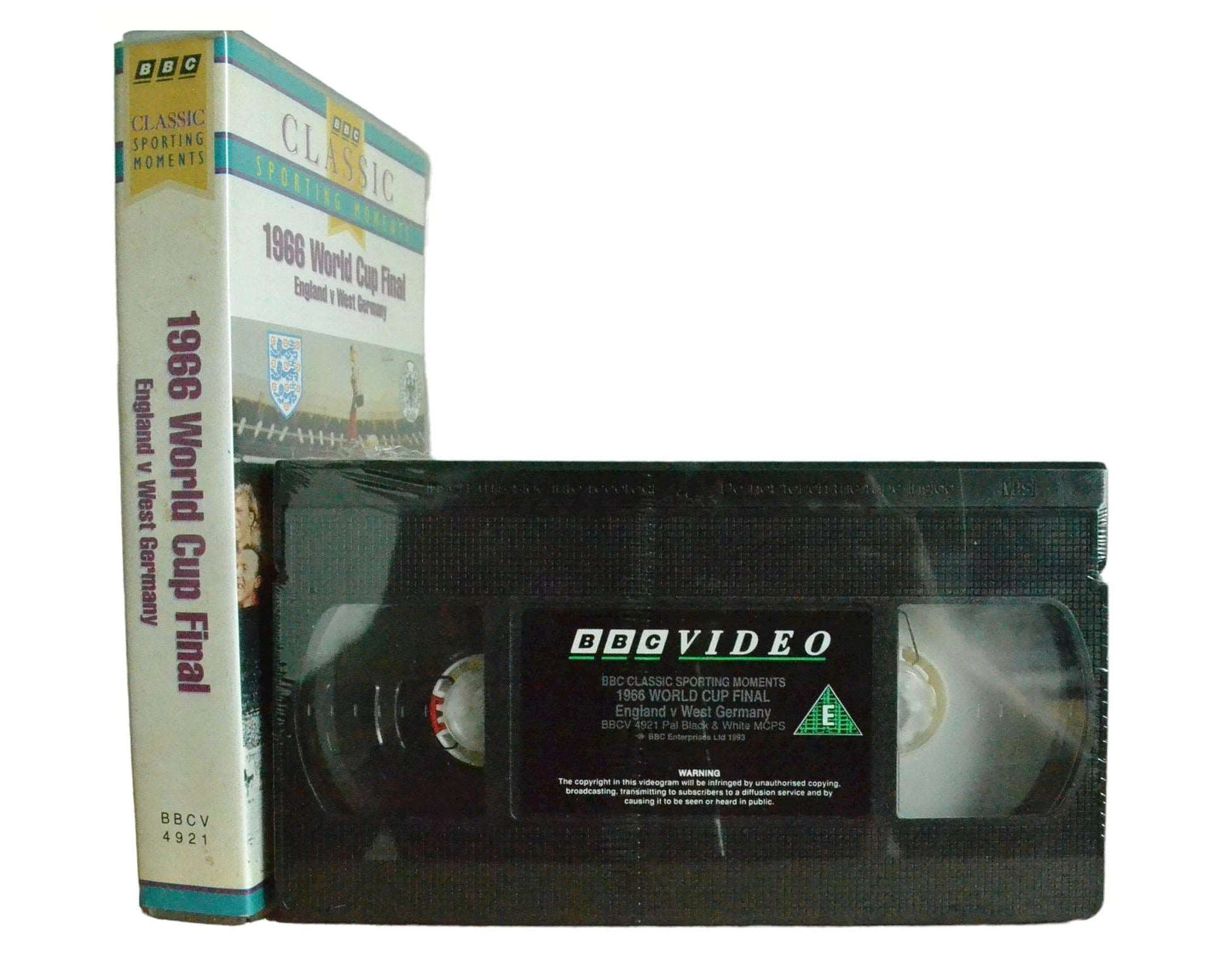 1966 Final World Cup (England v West Germany) - BBC Video - Brand New Sealed - Pal VHS-