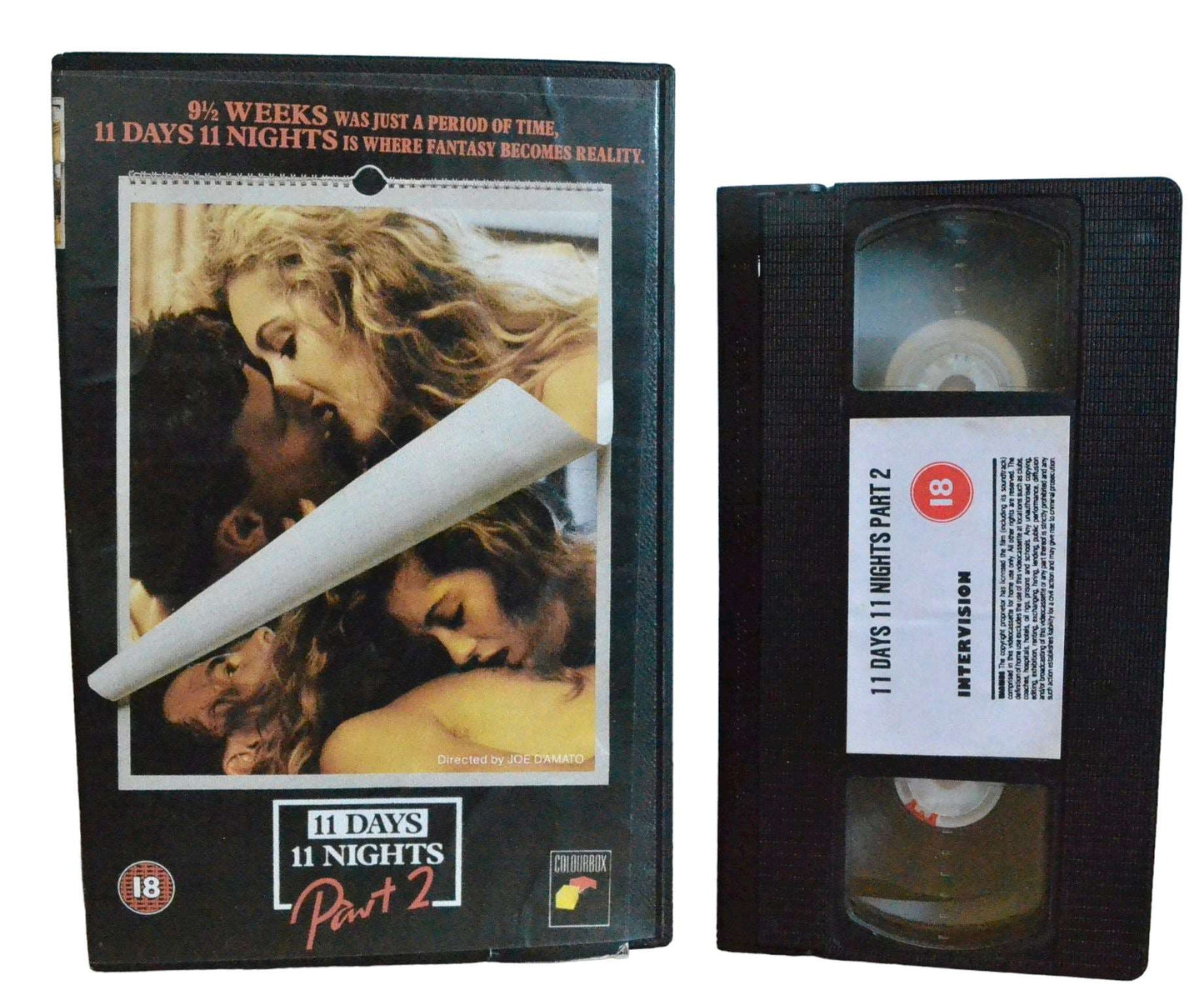 11 Days 11 Night : Part 2 - Jessica Moore - Colour Box - Drama - Large Box - Pal VHS-