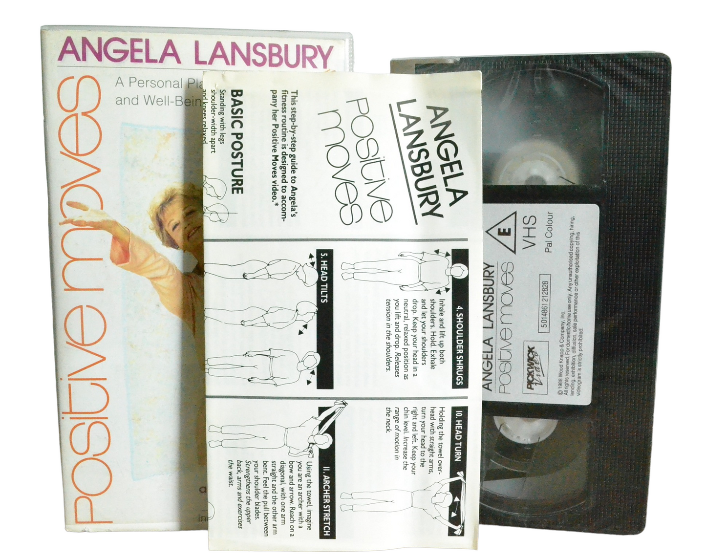 Angela Lansbury - Angela Lansbury - Pickwick Video - PWV 2128 - Brand New Sealed - Pal - VHS-