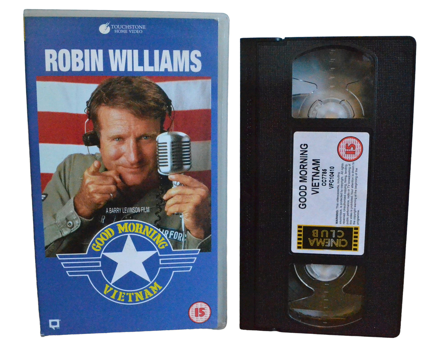 Good Morning - Vietnam - Robin Williams - Cinema Club - Comedy - Pal - VHS-