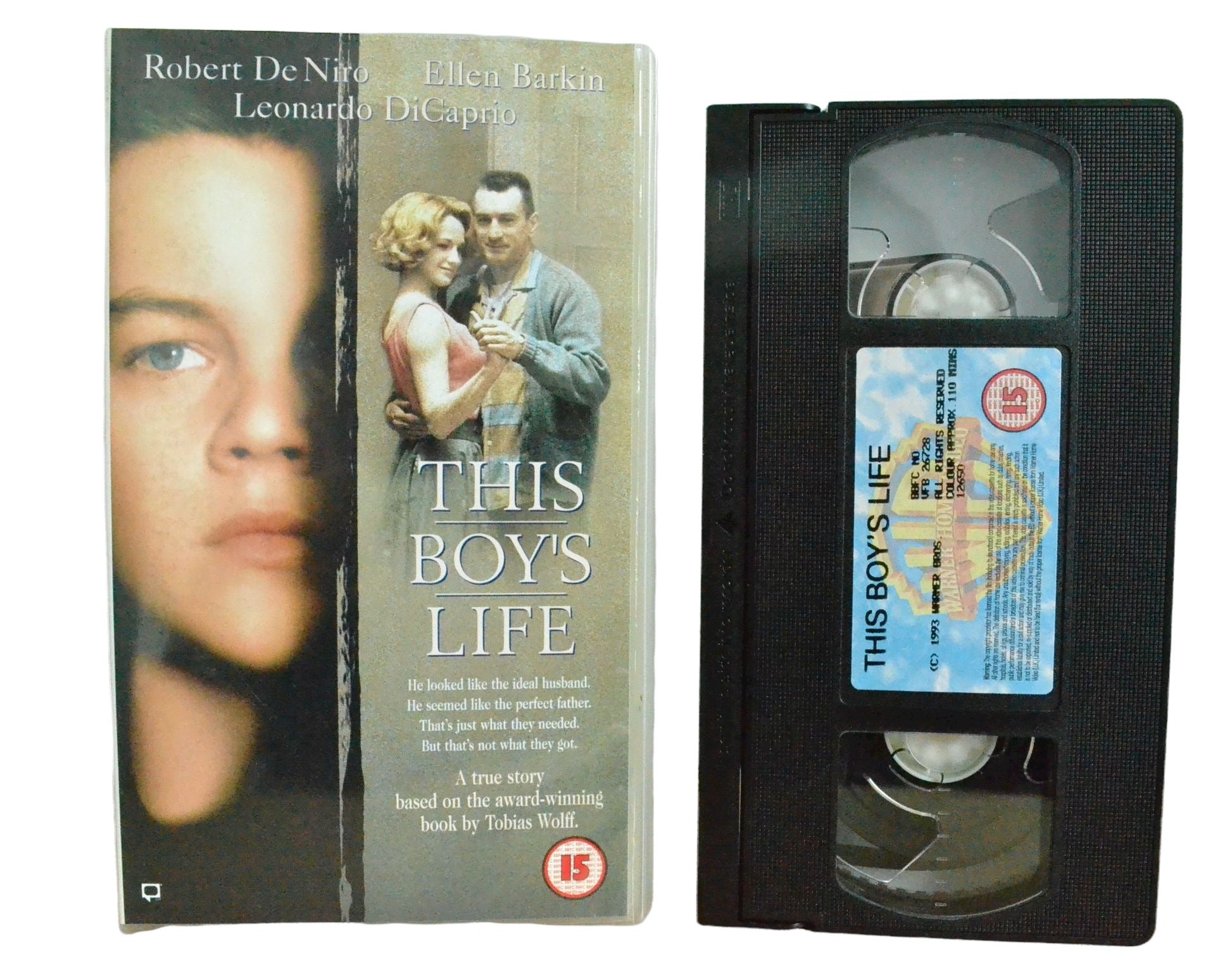 This Boy's Life - Robert De Niro - Warner Home Video - Vintage - Pal VHS-