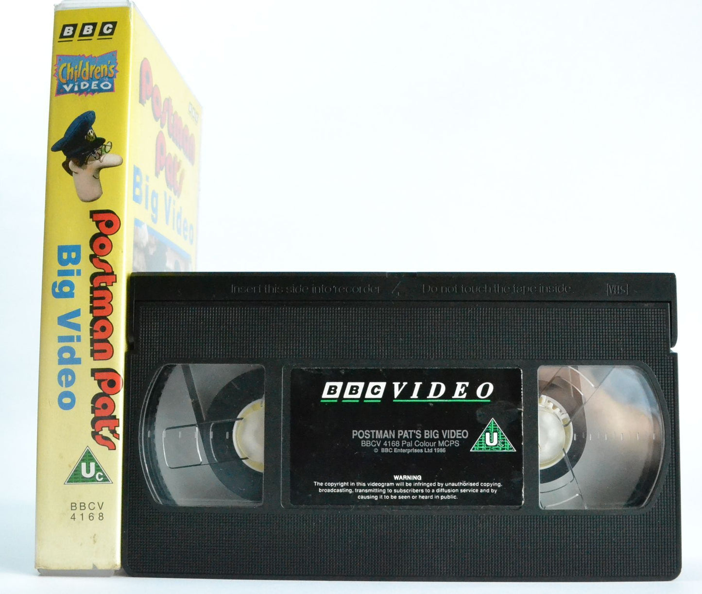 Postman Pat (1986): Big Video - Rainy Day - Birthday - Tractor Express - VHS-
