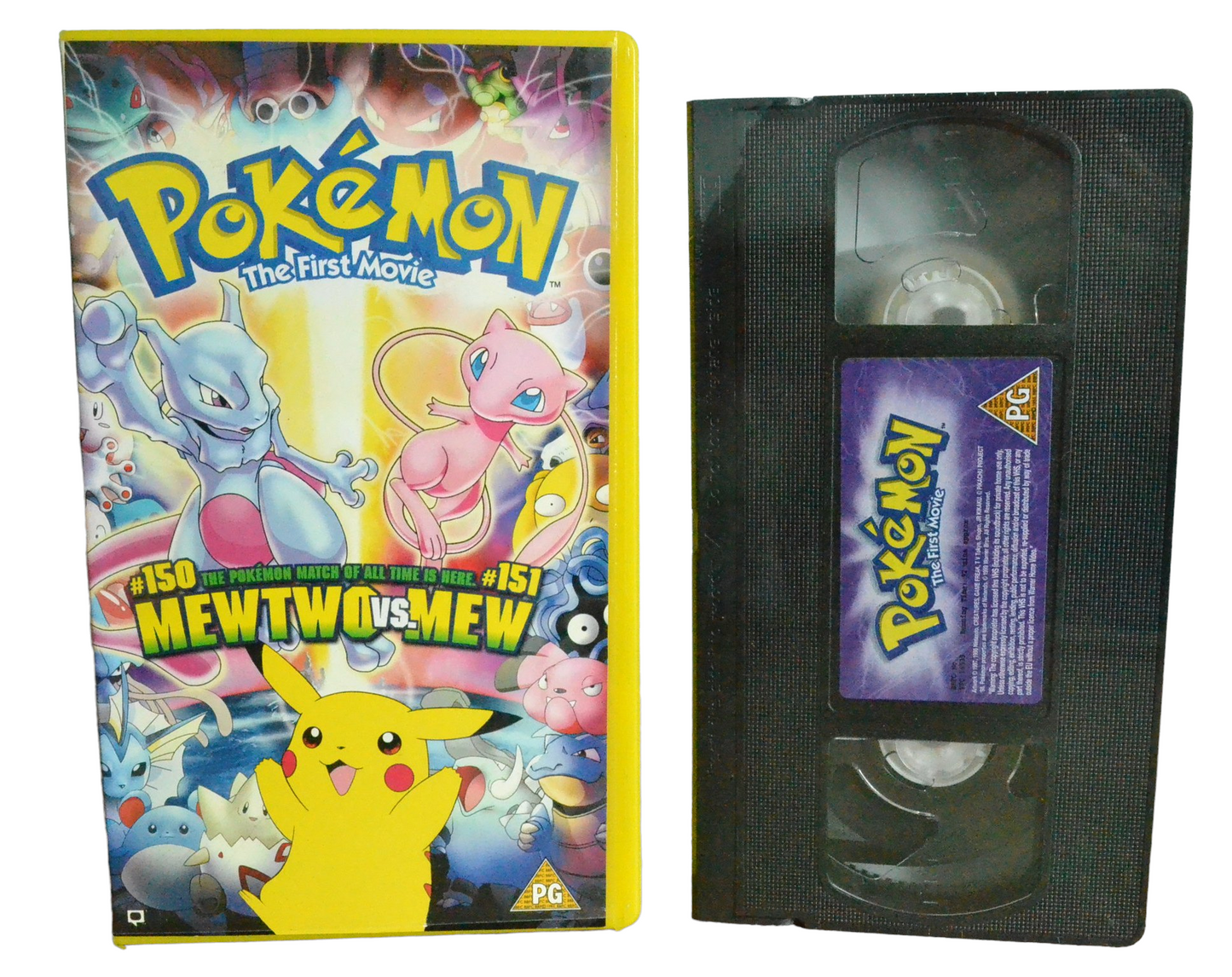 Pokemon The First Movie - Veronica Taylor - Warner Home Video - S018020 - Brand New Sealed - Pal - VHS-