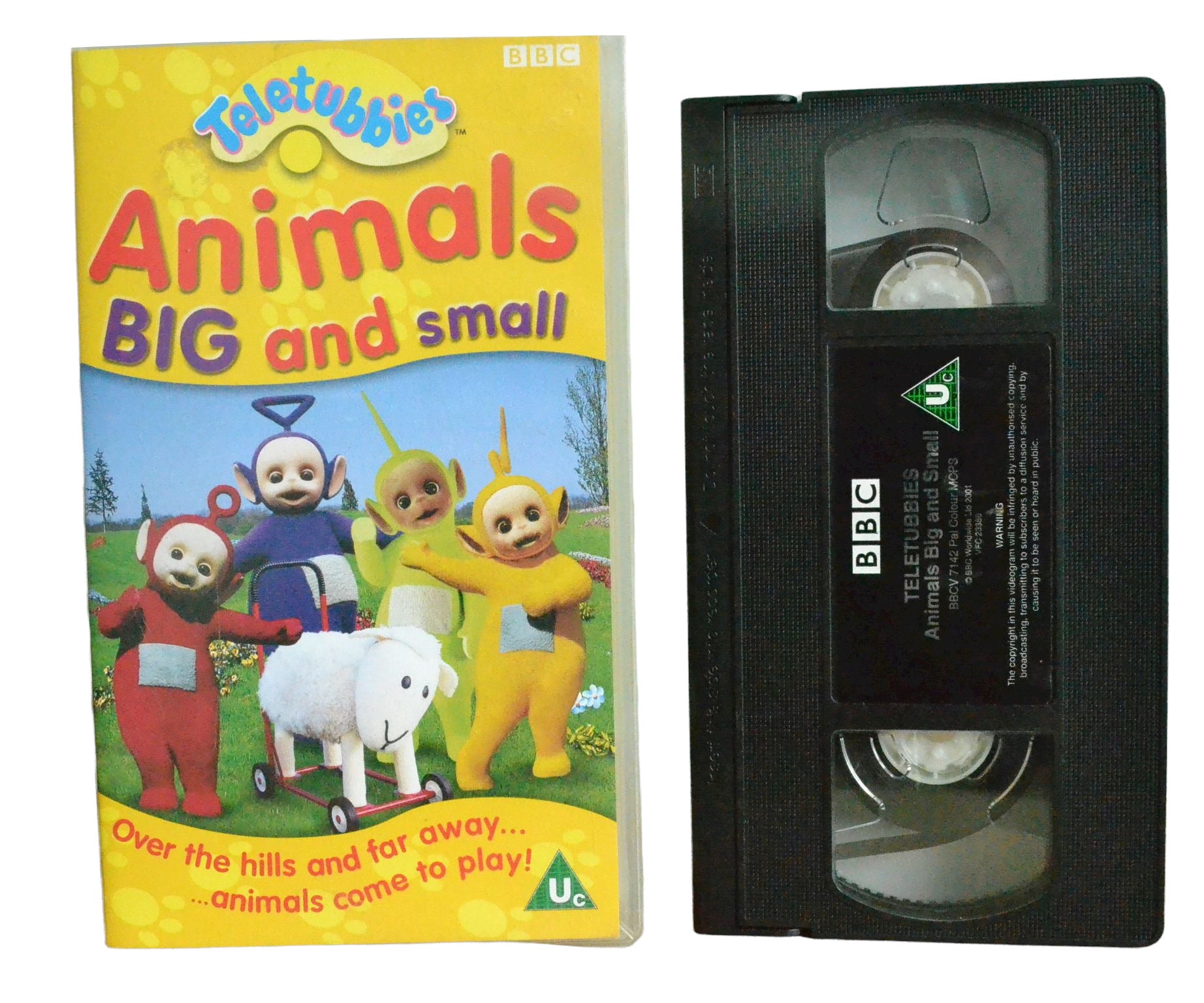 Teletubbies: Animals Big and Small - BBC Video - Children's - Pal VHS-