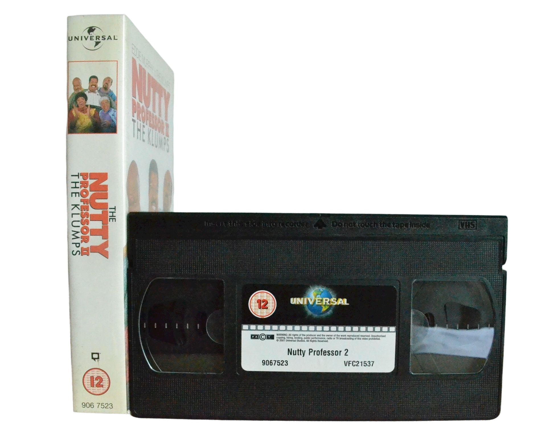 Nutty Professor II: The Klumps - Eddie Murphy - Universal - Vintage - Pal VHS-