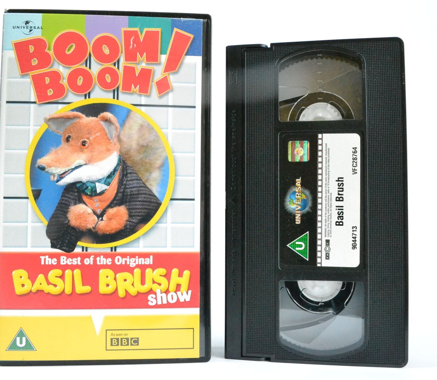 Boom Boom: The Best Of The Original Basil Brush Show (1960’s) Kids Fav - VHS-