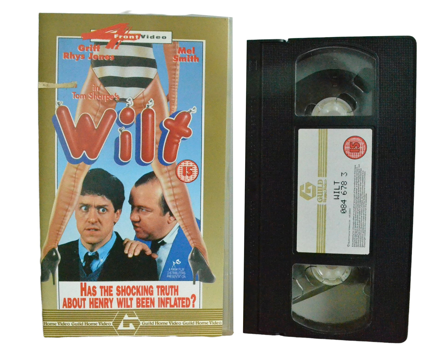 Wilt - Grift Rhys Jones - Guild Home Video - Vintage - Pal VHS-